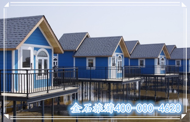 樂亭旅游--月島水上風情木屋